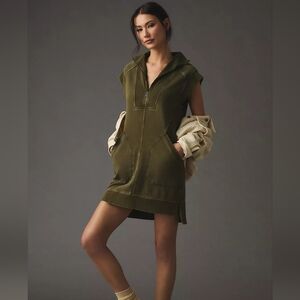 Daily Practice Athleisure Dress In Dark Gray/Black Size XXS